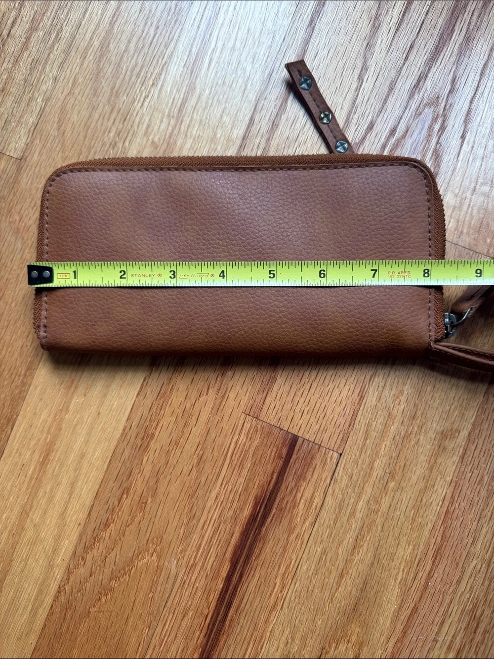 Free People Vegan Leather Wristlet Wallet